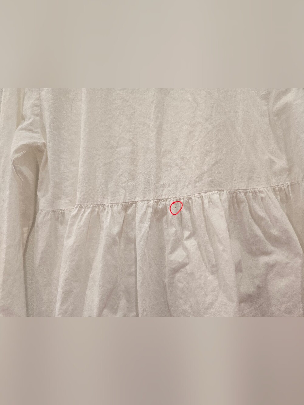 vintage Victoria's Secret Country white cotton long nightgown S - Picture 9 of 9